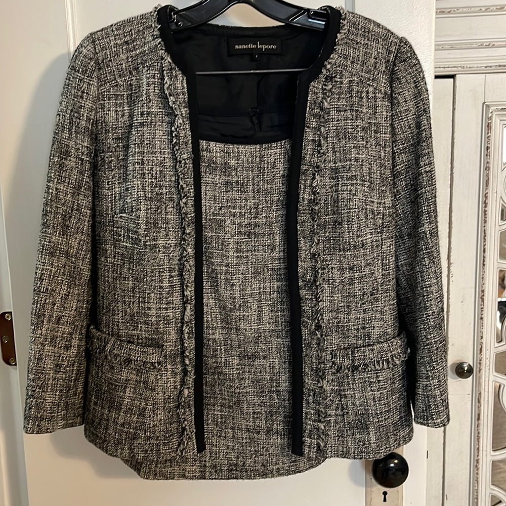 Nanette Lepore Suiting | Skirt and Suit Jacket | Skirt size 6 | Jacket Size 4